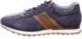 Bugatti Sneakers vrijetijdsschoen lage schoen veterschoen met contrast bies - Thumbnail 3