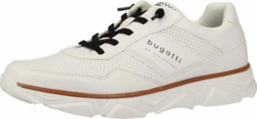 Bugatti Moderne Zwarte Heren Sneaker Comfortabele Pasvorm