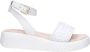 Bugatti Platte sandalen Wit Dames - Thumbnail 3