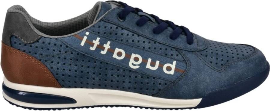 Bugatti Sneakers Blauw Imitatieleer 301356 Heren Kunstleer - Foto 2