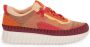 Bugatti Dames Siena Sneaker Schoenen Orange Dames - Thumbnail 3