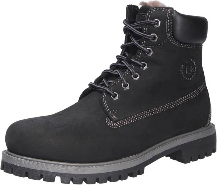 Bugatti Sportieve warm gevoerde nubuck laarzen