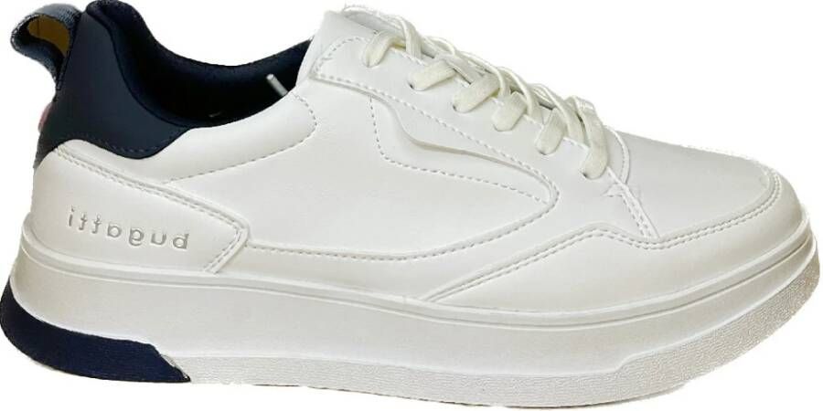Bugatti Veterschoenen Wit White Heren
