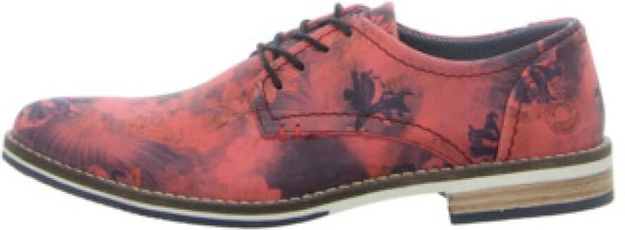 Bullboxer Casual veterschoenen in rood