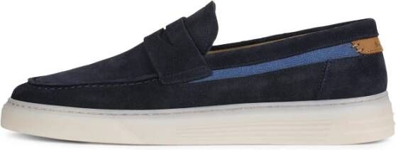 Bullboxer Cristian Loafer Stijlvol en Comfortabel Blue Heren