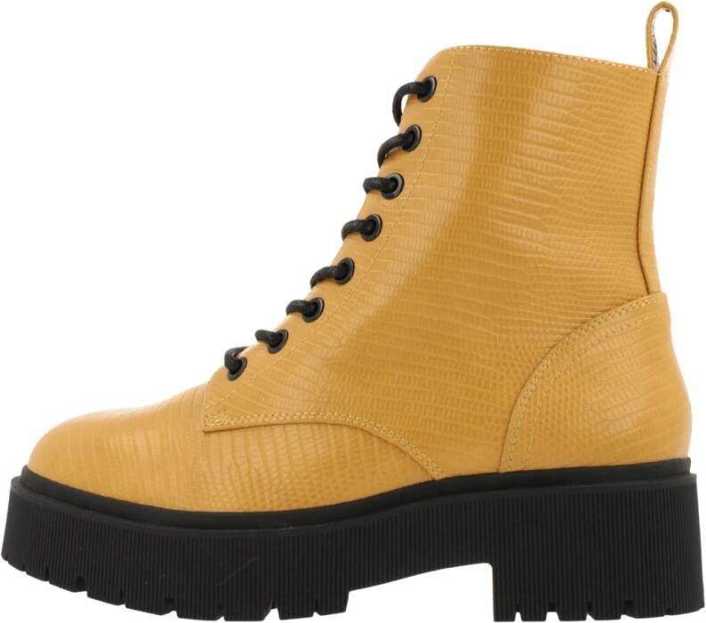 Bullboxer Ankle Boot Female Women Yellow 40 Laarzen