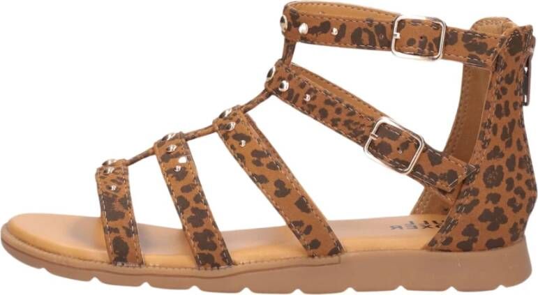 Bullboxer Bruin Tinten Agg021f1s Sandalen Meisjes Bruin - Foto 3