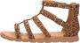 Bullboxer Bruin Tinten Agg021f1s Sandalen Meisjes Bruin - Thumbnail 3