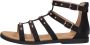 Bullboxer ALM015F1S sandalen met studs zwart Meisjes Imitatieleer Effen 30 - Thumbnail 4