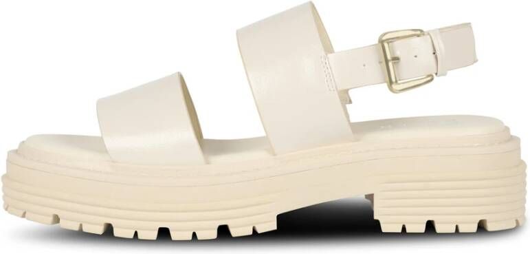 Bullboxer Plateau sandal 171000F2S_ Wit Dames