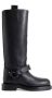 Burberry Italiaanse Leren Hoge Laarzen Black Dames - Thumbnail 1