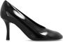 Burberry Baby pumps van glanzend leer met stiletto hak Black Dames - Thumbnail 1