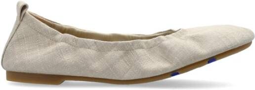 Burberry Ballerina's met een ronde neus