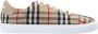 Burberry Newalbridge sneakers onder controle canvas Beige Dames - Thumbnail 1