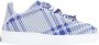 Burberry Blauwe Mesh Sneakers Ss24 Blue Heren - Thumbnail 1