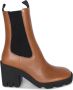 Burberry Premium Chelsea Boots in bruin leer Brown Dames - Thumbnail 4