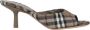 Burberry Bruine Mid Heel Mules Schoenen - Thumbnail 1
