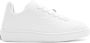 Burberry Witte Leren Sneakers Ronde Neus Vetersluiting White Dames - Thumbnail 23