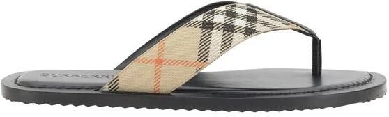 Burberry Archivio Check Teenslippers