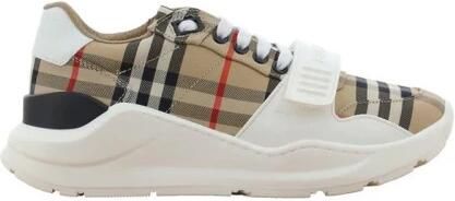 Burberry Arthur Check Panelled Sneakers