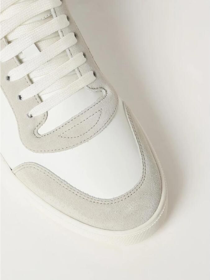 Burberry Multicolor Leren Sneakers Ss2024 Model 8069089_A9022 White Heren - Foto 4