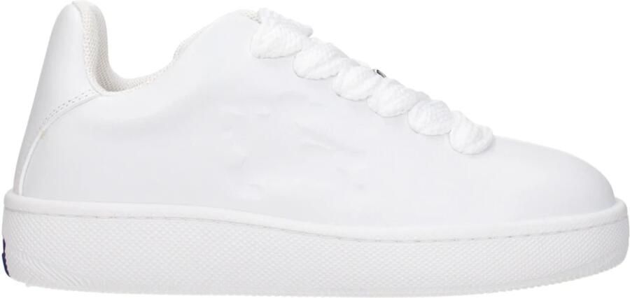 Burberry Low-Top Sneakers Lf Box Sneakers Leather White in wit