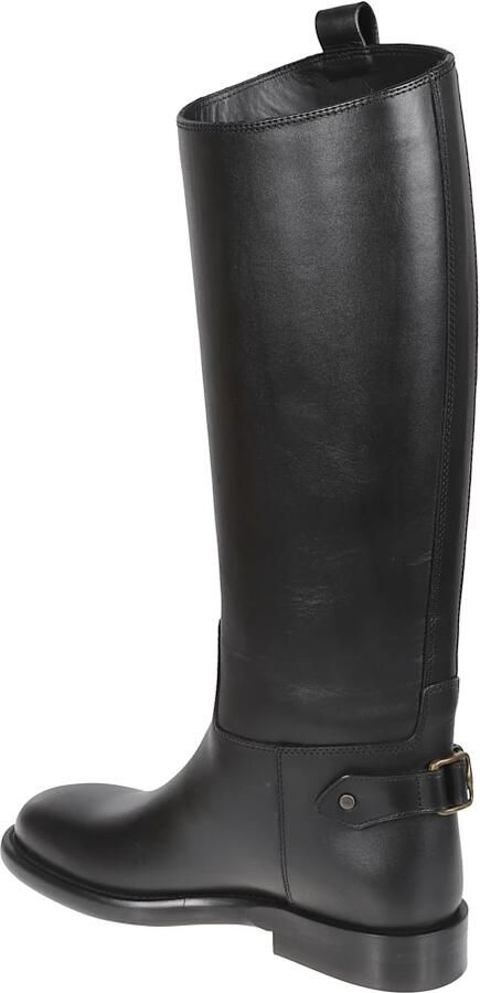 Burberry Cavalier leren hoge laarzen - Foto 2