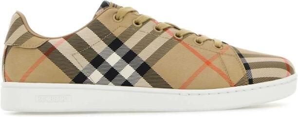 Burberry Check Canvas Set Sneakers