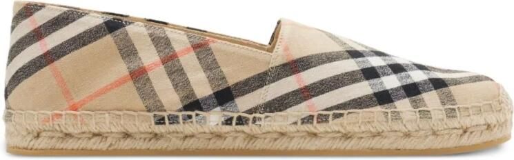 Burberry Check Mews Espadrilles