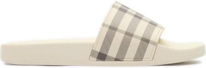 Burberry Check Slides