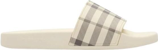 Burberry Check Slides