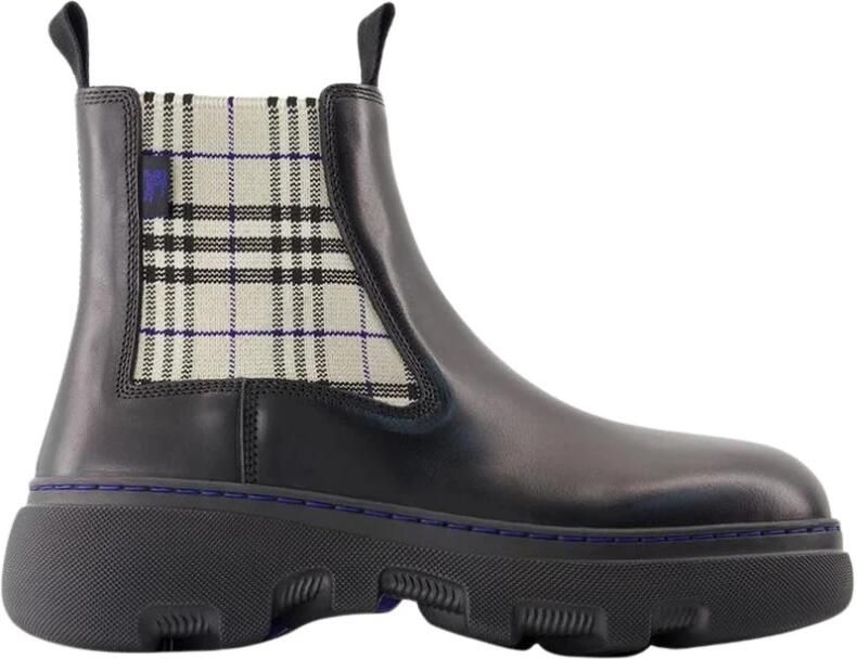 Burberry Chelsea Laarzen met Check Detail