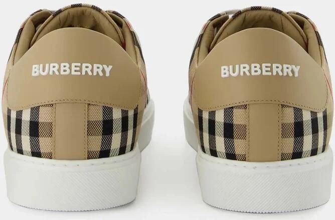 Burberry Newalbridge sneakers onder controle canvas Beige - Foto 5