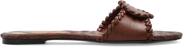 Burberry Crest Slides