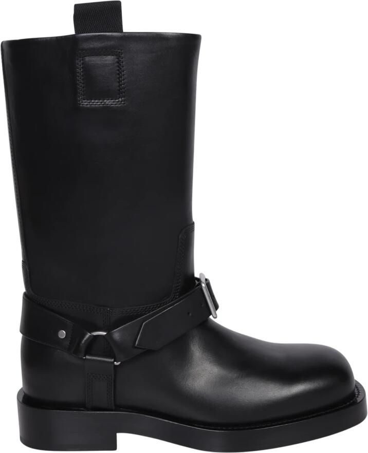 Burberry Zwarte Enkellaarzen voor Mannen