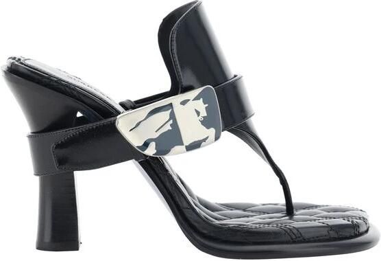 Burberry Equestrian Bay Sandals