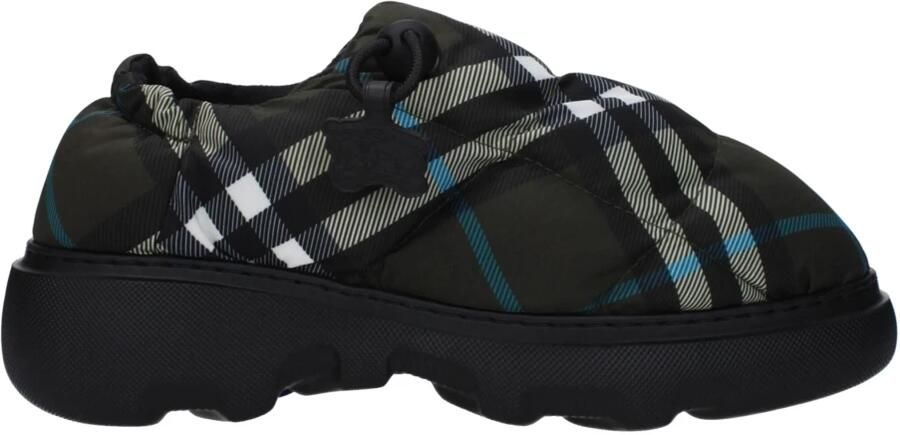 Burberry Multicolor Lage Muiltjes Nylon Instapper Green Dames - Foto 4
