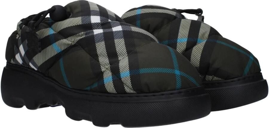 Burberry Multicolor Lage Muiltjes Nylon Instapper Green Dames - Foto 5