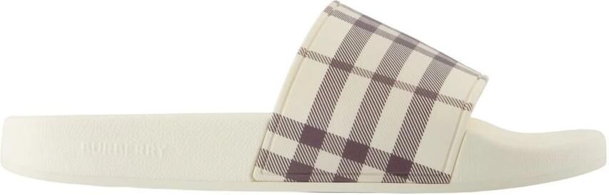 Burberry Furley Check Slide