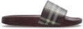 Burberry Furley Slides - Rood