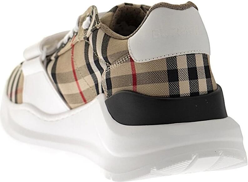 Burberry Vintage Check Velcro Strap Sneakers Multicolor Dames - Foto 4