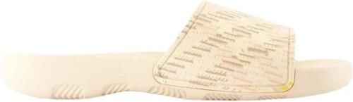 Burberry Haymarket Check Slide Sandalen