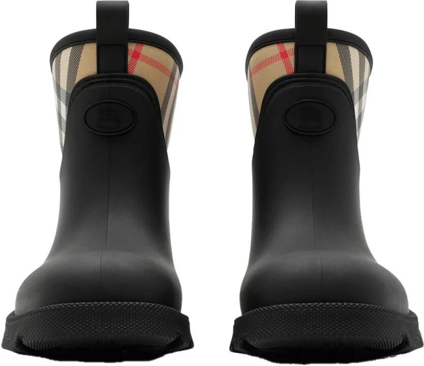 Burberry Icon Stripe Detail Rubber Regenlaarzen - Foto 2