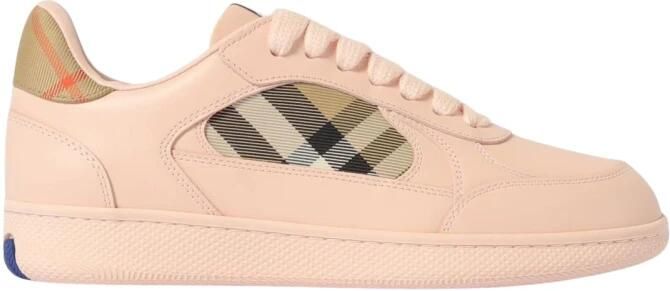 Burberry Leather Low Top Sneakers