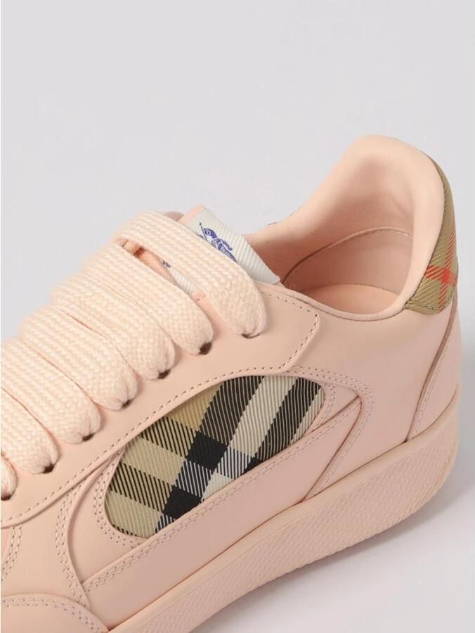 Burberry Leather Low Top Sneakers - Foto 2