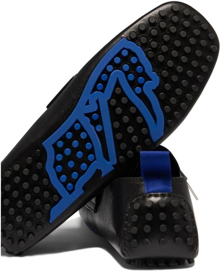 Burberry Leather Zipper Loafers - Foto 2