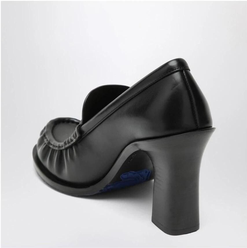 Burberry Leren Cadet Loafers met Hak - Foto 2