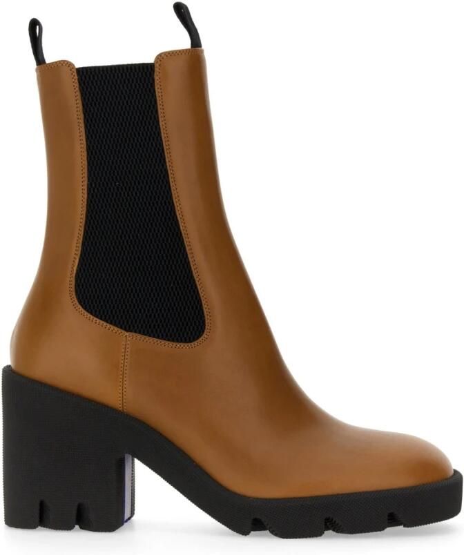 Burberry Leren Chelsea Boot