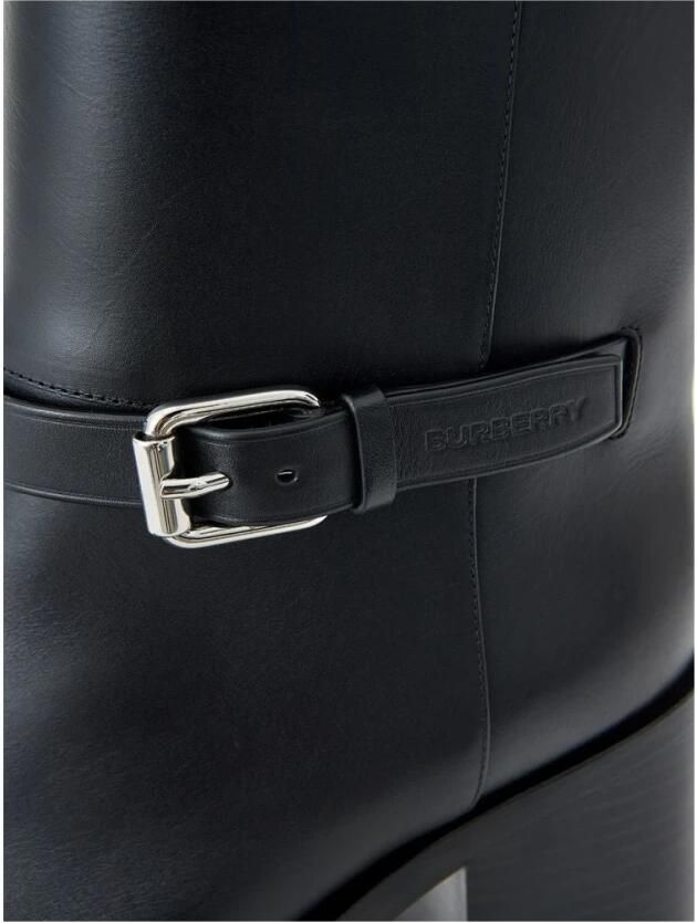 Burberry Leren enkellaarzen - Foto 5
