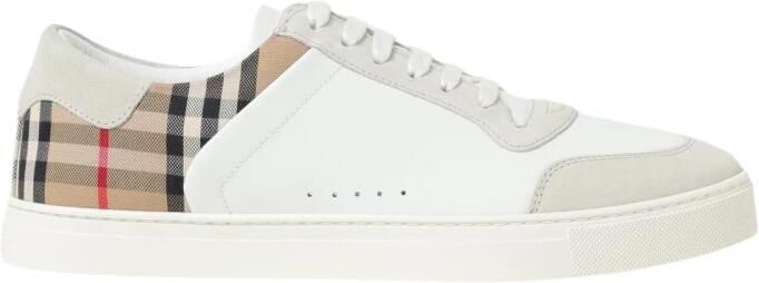 Burberry Multicolor Leren Sneakers Ss2024 Model 8069089_A9022 White Heren - Foto 6